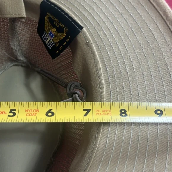 HENSCHEL HAT CO Safari hat with Mesh Crown. Large - Picture 4 of 5